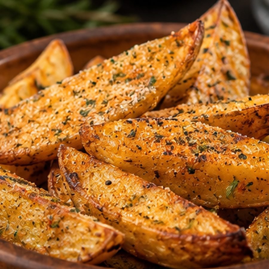 Papas fritas sazonadas con Sal Así