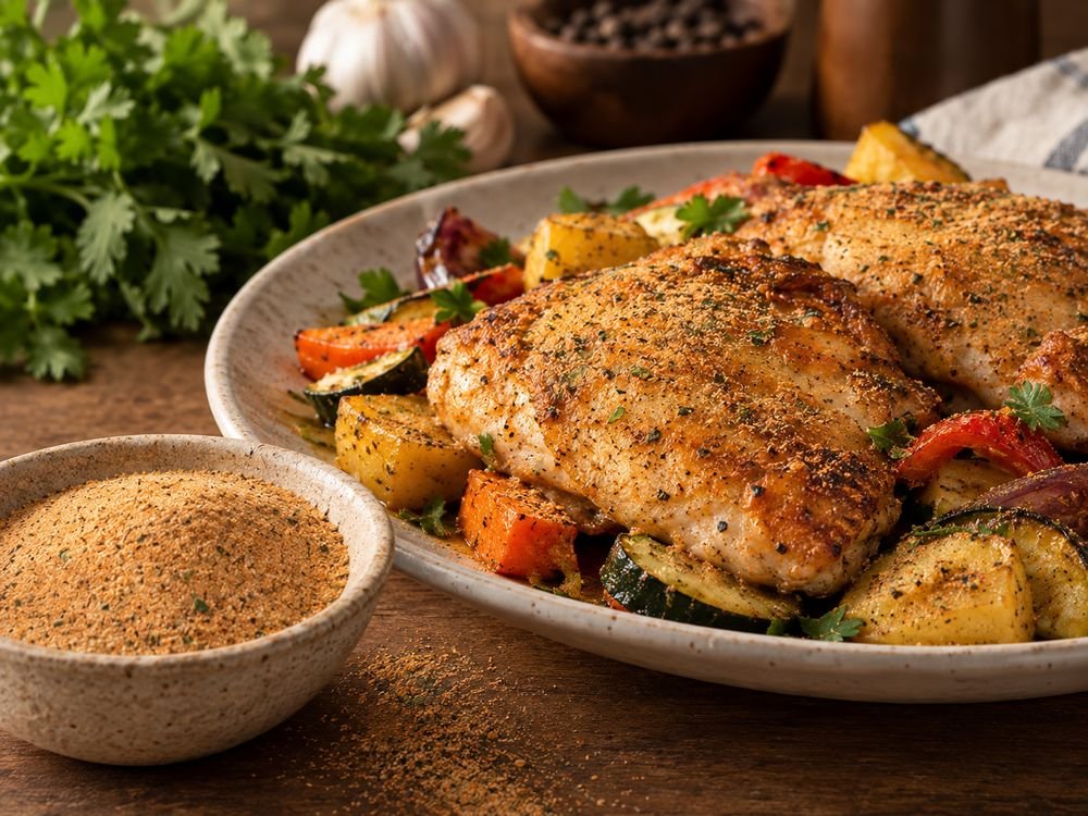 Pollo asado con Sal Así